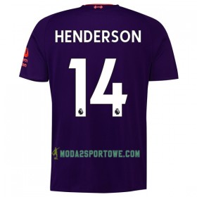 Koszulka Liverpool Henderson 14 Wyjazdowe Stroje Piłkarskie 2018/19 Krótki Rękaw